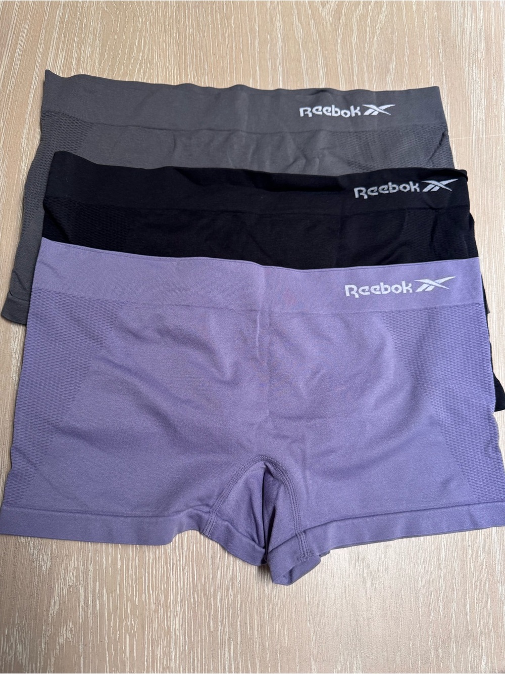 Reebok Women’s Performance Underwear - Lavender, Black & Gray